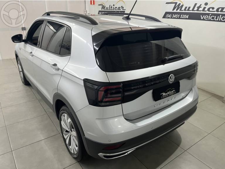 VOLKSWAGEN - T-CROSS 1.0 COMFORTLINE TSI FLEX 4P AUTOMÁTICO - 2020/2020 - PRATA - R$ 106.500,00