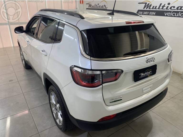 JEEP - COMPASS 2.0 16V DIESEL LONGITUDE 4X4 AUTOMÁTICO - 2021/2021 - BRANCA - R$ 124.900,00