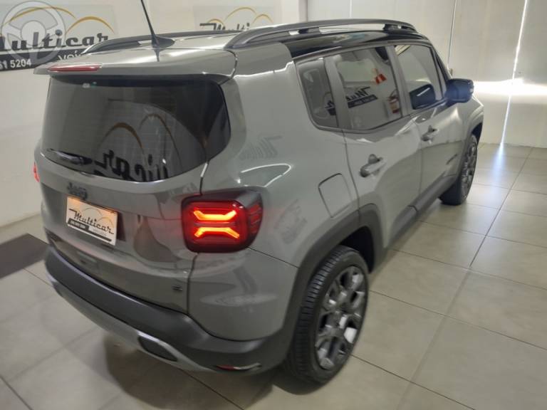 JEEP - RENEGADE 1.3 S T270 16V TURBO FLEX 4X4 4P AUTOMÁTICO - 2022/2022 - CINZA - R$ 127.900,00