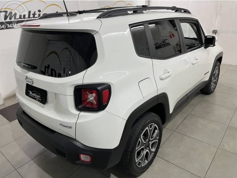 JEEP - RENEGADE 2.0 16V TURBO DIESEL LONGITUDE 4P 4X4 AUTOMÁTICO - 2017/2018 - BRANCA - R$ 88.900,00