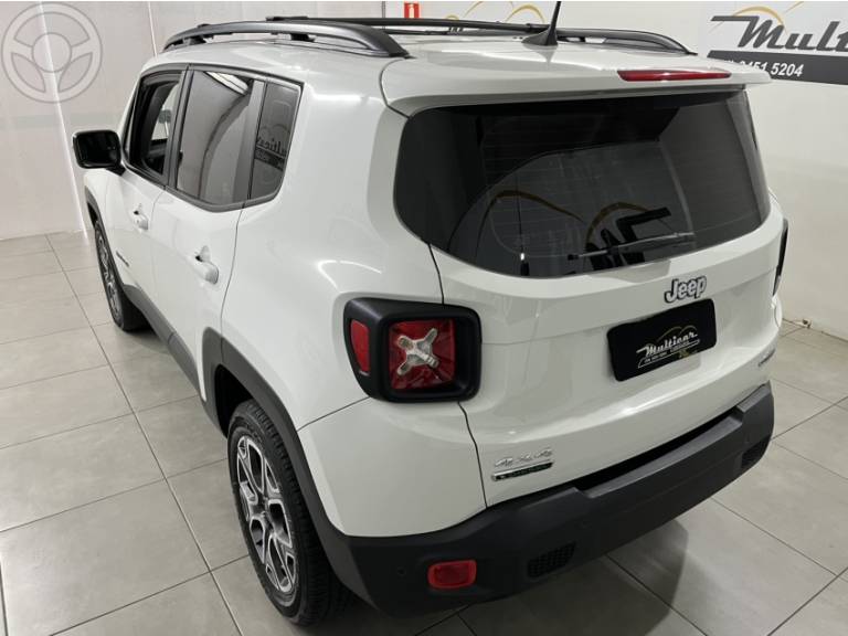 JEEP - RENEGADE 2.0 16V TURBO DIESEL LONGITUDE 4P 4X4 AUTOMÁTICO - 2017/2018 - BRANCA - R$ 88.900,00