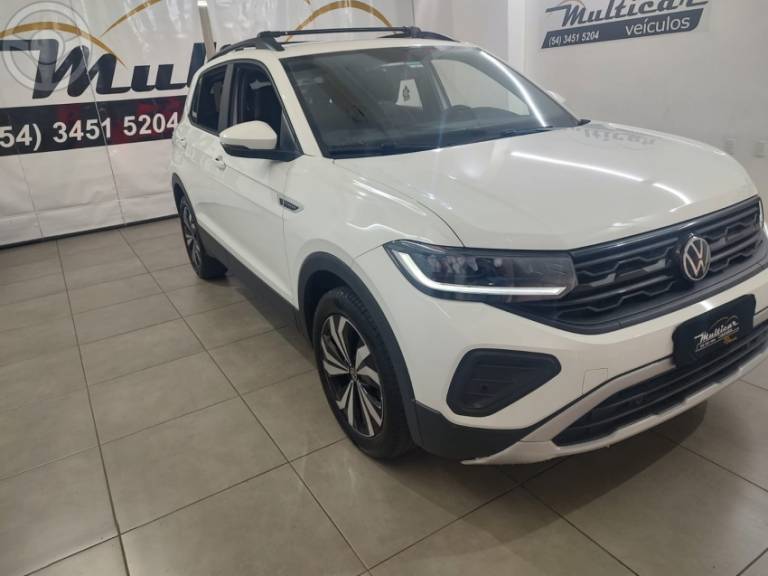 VOLKSWAGEN - T-CROSS 1.0 TSI 12V FLEX 4P AUTOMÁTICO - 2024/2025 - BRANCA - R$ 134.900,00