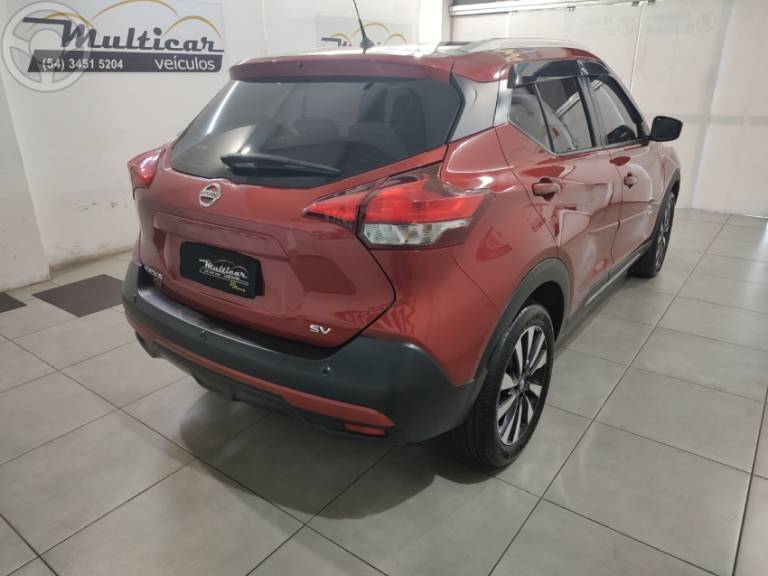 NISSAN - KICKS 1.6 16V FLEX SV 4P XTRONIC - 2019/2020 - VERMELHA - R$ 84.900,00