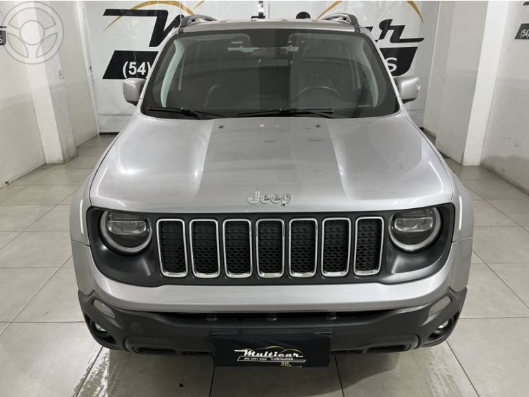 JEEP - RENEGADE 1.8 16V FLEX LONGITUDE 4P AUTOMÁTICO - 2020/2020 - PRATA - R$ 79.500,00
