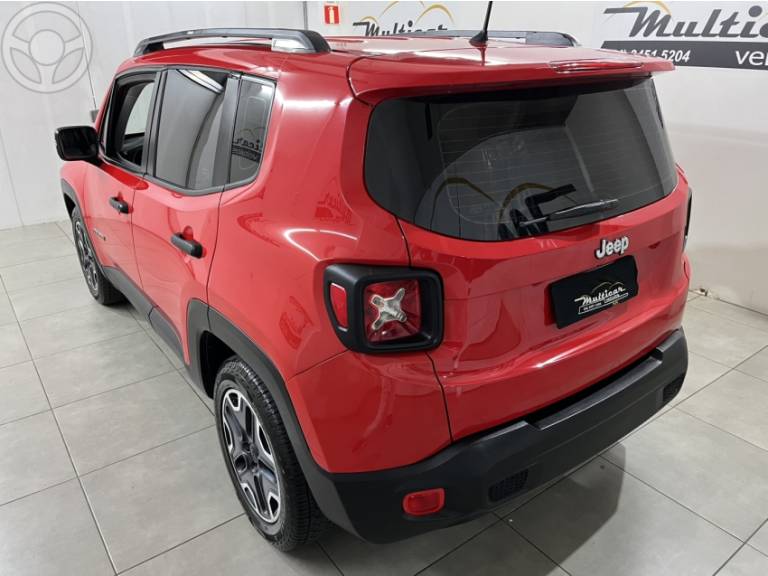 JEEP - RENEGADE 1.8 16V FLEX 4P AUTOMÁTICO - 2017/2017 - VERMELHA - R$ 69.900,00