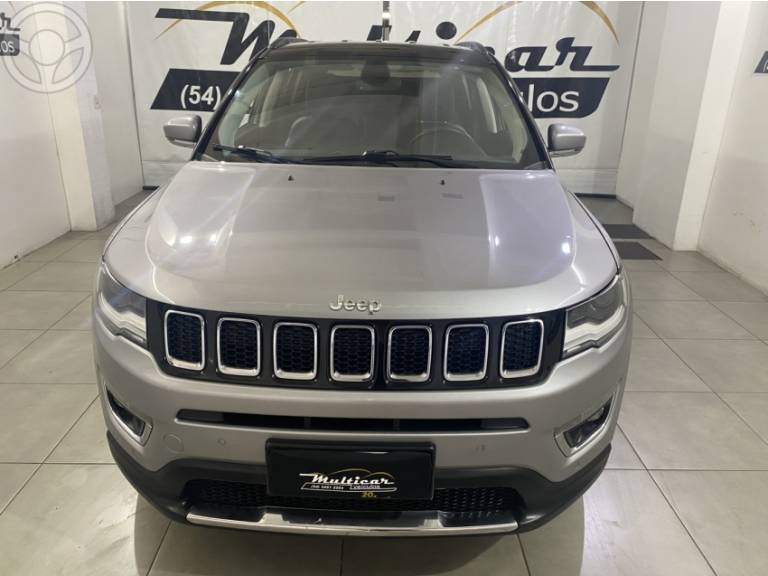 JEEP - COMPASS 2.0 16V FLEX LIMITED AUTOMÁTICO - 2020/2020 - CINZA - R$ 109.900,00