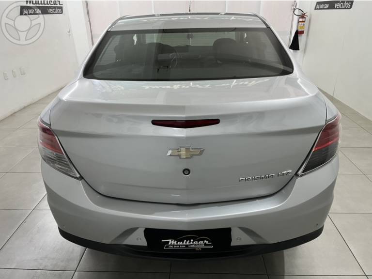 CHEVROLET - PRISMA 1.4 MPFI LTZ 8V FLEX 4P AUTOMÁTICO - 2016/2016 - PRATA - R$ 58.500,00