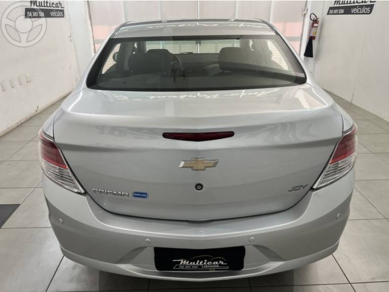 CHEVROLET - PRISMA 1.0 MPFI JOY 8V FLEX 4P MANUAL - 2017/2018 - PRATA - R$ 47.900,00