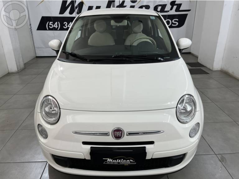 FIAT - 500 1.4 CULT 8V FLEX 2P AUTOMATIZADO - 2012/2012 - BRANCA - R$ 43.900,00