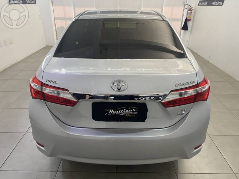TOYOTA - COROLLA 2.0 XEI 16V FLEX 4P AUTOMÁTICO - 2016/2016 - PRATA - R$ 88.500,00