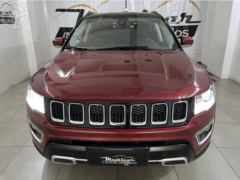 JEEP - COMPASS 2.0 16V DIESEL LIMITED 4X4 AUTOMÁTICO - 2021/2021 - VERMELHA - R$ 129.900,00