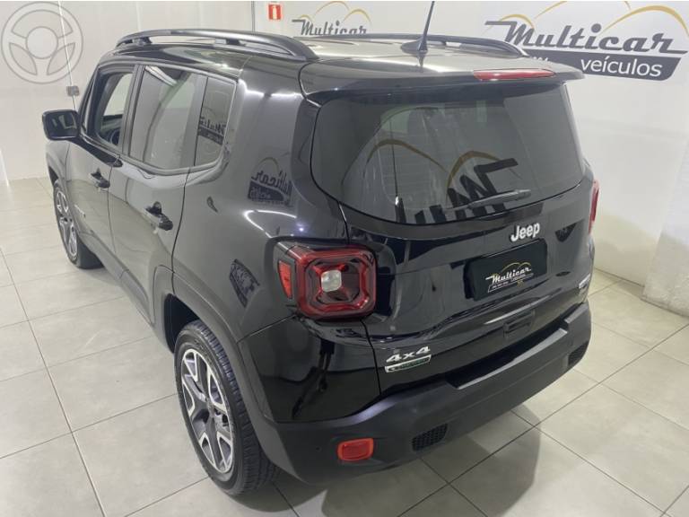 JEEP - RENEGADE 2.0 16V TURBO DIESEL LONGITUDE 4P 4X4 AUTOMÁTICO - 2020/2021 - PRETA - R$ 109.900,00