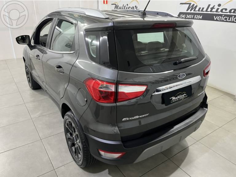 FORD - ECOSPORT 1.5 TITANIUM 16V FLEX 4P AUTOMÁTICO - 2019/2020 - CINZA - R$ 81.900,00