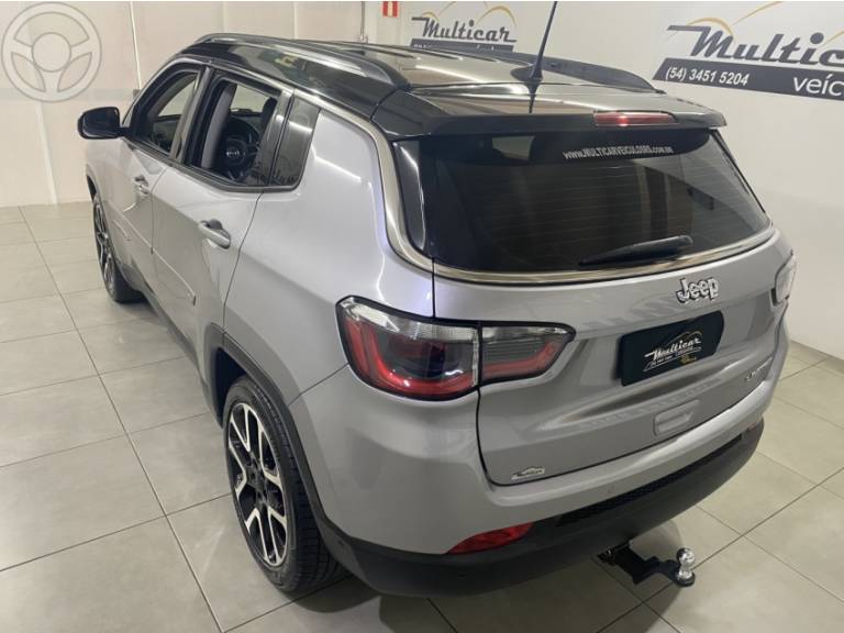 JEEP - COMPASS 2.0 16V FLEX LIMITED AUTOMÁTICO - 2020/2020 - CINZA - R$ 109.900,00