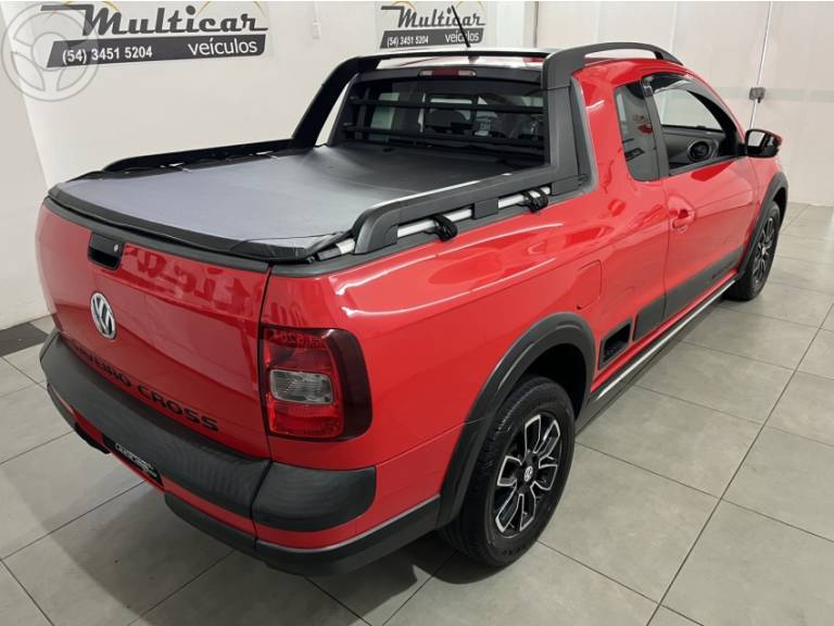 VOLKSWAGEN - SAVEIRO 1.6 CROSS CE 8V FLEX 2P MANUAL - 2013/2013 - VERMELHA - R$ 53.500,00
