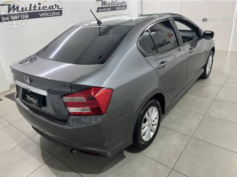 HONDA - CITY 1.5 LX 16V FLEX 4P MANUAL - 2012/2013 - CINZA - R$ 54.900,00
