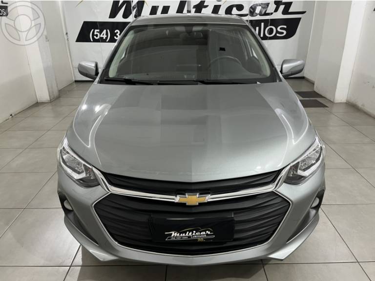 CHEVROLET - ONIX 1.0 LTZ 12V TURBO FLEX 4P AUTOMÁTICO - 2024/2024 - CINZA - R$ 88.900,00