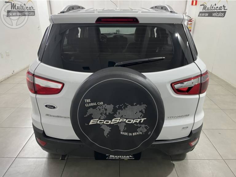 FORD - ECOSPORT 2.0 TITANIUM 16V FLEX 4P AUTOMÁTICO - 2014/2014 - BRANCA - R$ 55.900,00