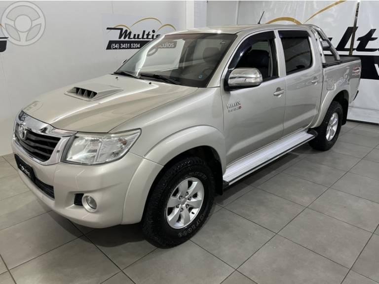 TOYOTA - HILUX 3.0 SRV 4X4 CD 16V TURBO INTERCOOLER DIESEL 4P AUTOMÁTICO - 2012/2012 - PRATA - R$ 127.000,00