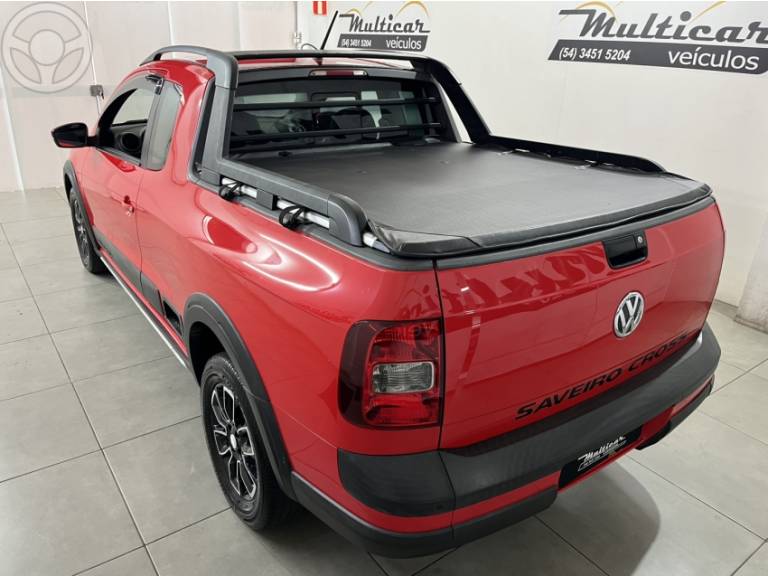 VOLKSWAGEN - SAVEIRO 1.6 CROSS CE 8V FLEX 2P MANUAL - 2013/2013 - VERMELHA - R$ 53.500,00