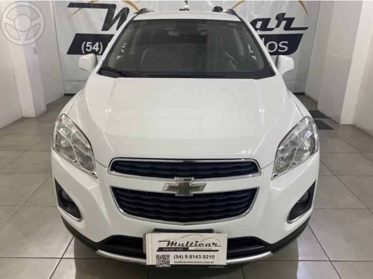 CHEVROLET - TRACKER 1.8 MPFI LTZ 4X2 16V FLEX 4P AUTOMÁTICO - 2014/2015 - BRANCA - R$ 69.900,00