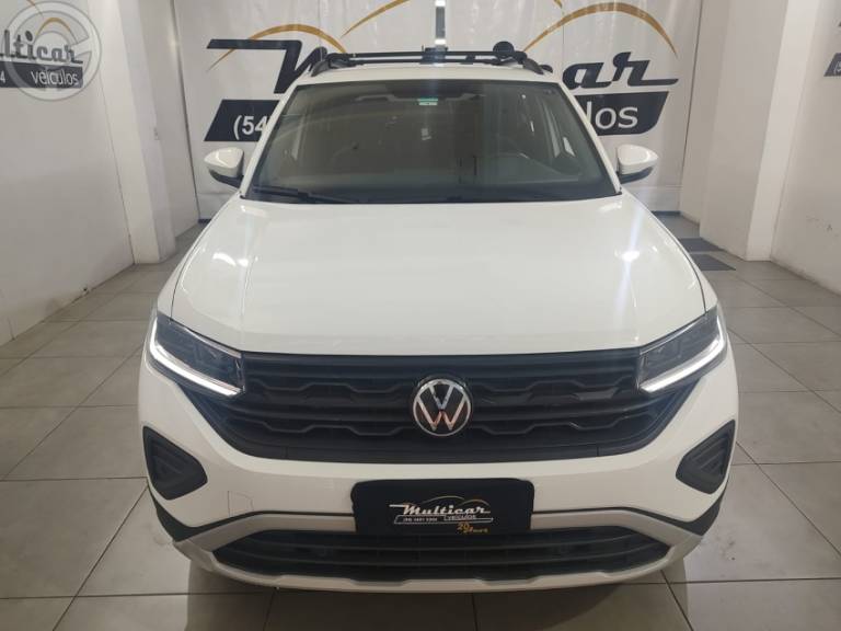VOLKSWAGEN - T-CROSS 1.0 TSI 12V FLEX 4P AUTOMÁTICO - 2024/2025 - BRANCA - R$ 134.900,00