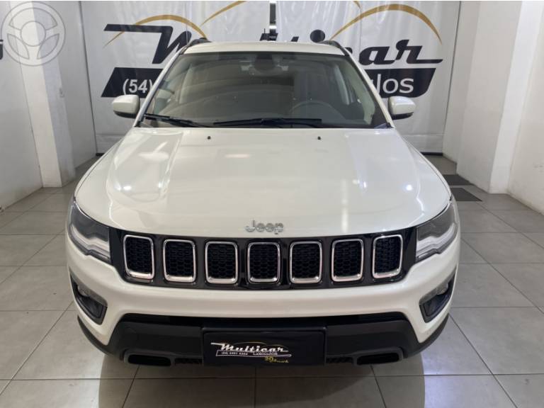 JEEP - COMPASS 2.0 16V DIESEL LONGITUDE 4X4 AUTOMÁTICO - 2021/2021 - BRANCA - R$ 124.900,00