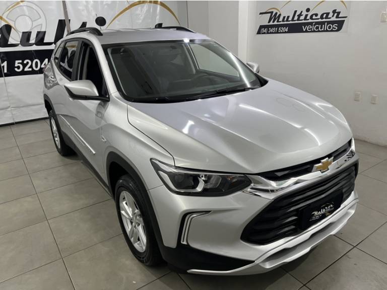 CHEVROLET - TRACKER 1.0 12V LT TURBO FLEX 4P AUTOMÁTICO - 2020/2021 - PRATA - R$ 99.900,00