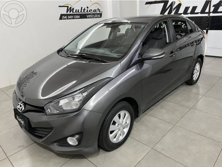 HYUNDAI - HB20S 1.6 COMFORT PLUS 16V FLEX 4P AUTOMÁTICO - 2014/2015 - CINZA - R$ 55.900,00