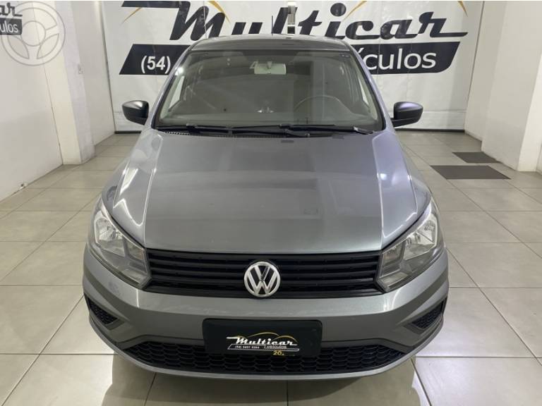 VOLKSWAGEN - GOL 1.6 MSI 8V TOTALFLEX 4P MANUAL - 2021/2022 - CINZA - R$ 59.900,00