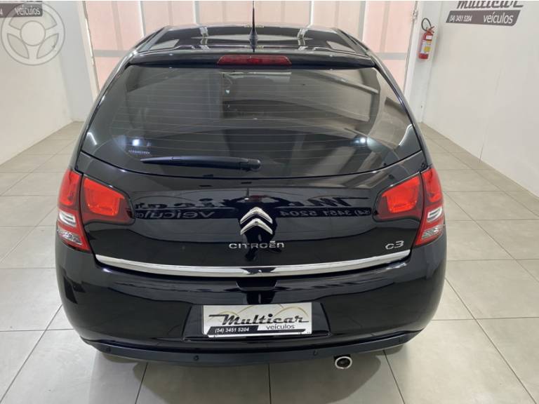 CITROËN - C3 1.6 EXCLUSIVE 16V FLEX 4P AUTOMÁTICO - 2014/2014 - PRETA - R$ 43.900,00