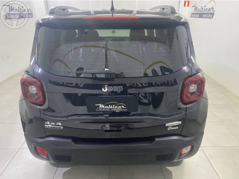 JEEP - RENEGADE 2.0 16V TURBO DIESEL LONGITUDE 4P 4X4 AUTOMÁTICO - 2020/2021 - PRETA - R$ 109.900,00