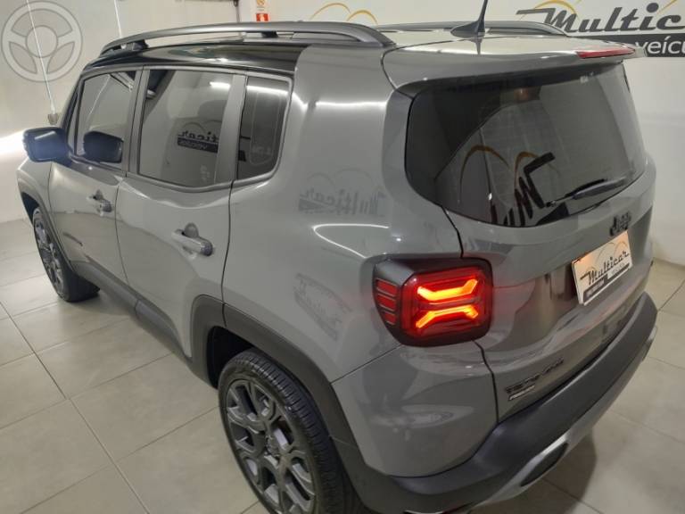 JEEP - RENEGADE 1.3 S T270 16V TURBO FLEX 4X4 4P AUTOMÁTICO - 2022/2022 - CINZA - R$ 127.900,00