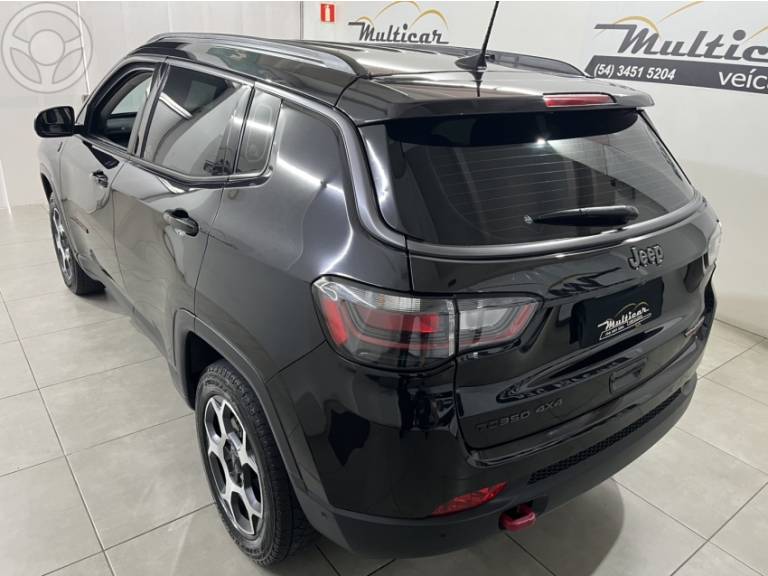 JEEP - COMPASS 2.0 TRAILHAWK TD350 TURBO DIESEL 4X4 4P AUTOMÁTICO - 2022/2022 - PRETA - R$ 149.900,00