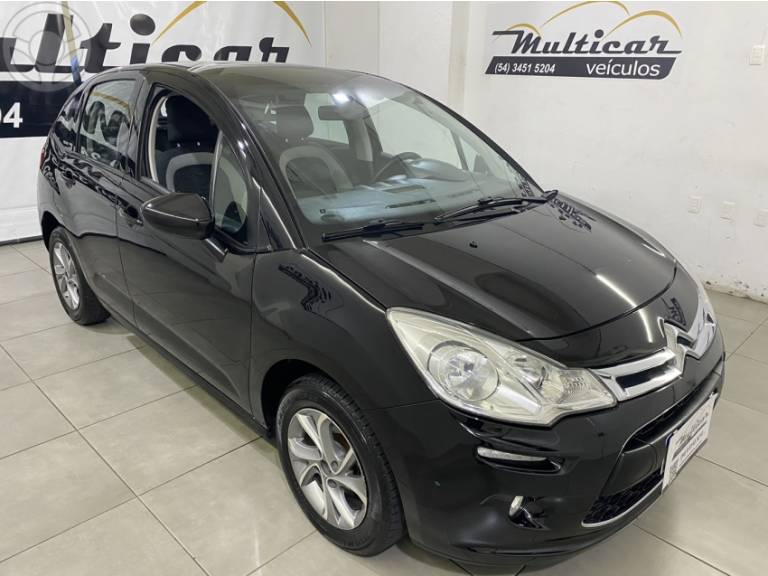 CITROËN - C3 1.5 TENDANCE 8V FLEX 4P MANUAL - 2013/2014 - PRETA - R$ 42.500,00