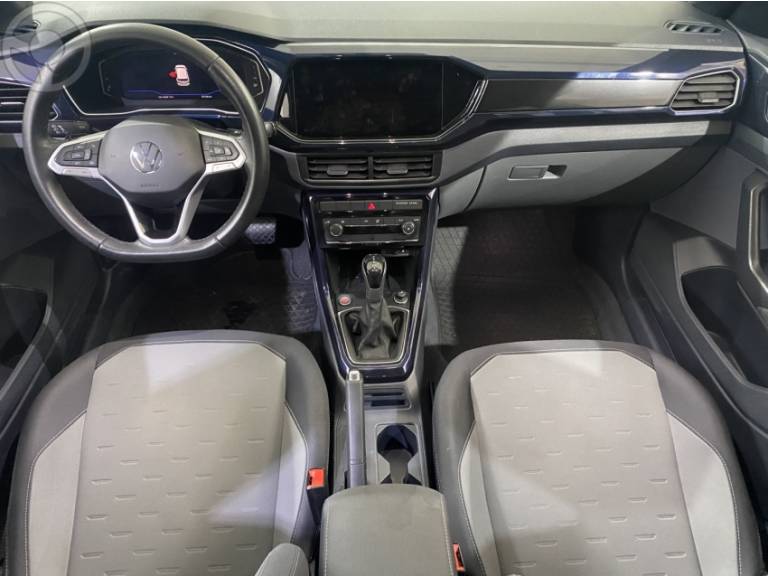 VOLKSWAGEN - T-CROSS 1.0 COMFORTLINE TSI FLEX 4P AUTOMÁTICO - 2021/2022 - BRANCA - R$ 109.900,00
