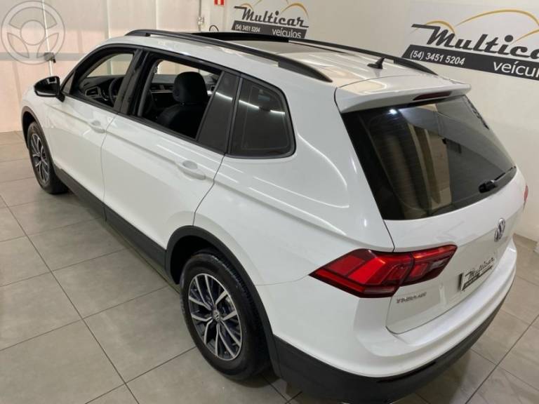 VOLKSWAGEN - TIGUAN 1.4 ALLSPACE 250 TSI FLEX 4P - 2019/2020 - BRANCA - R$ 131.900,00