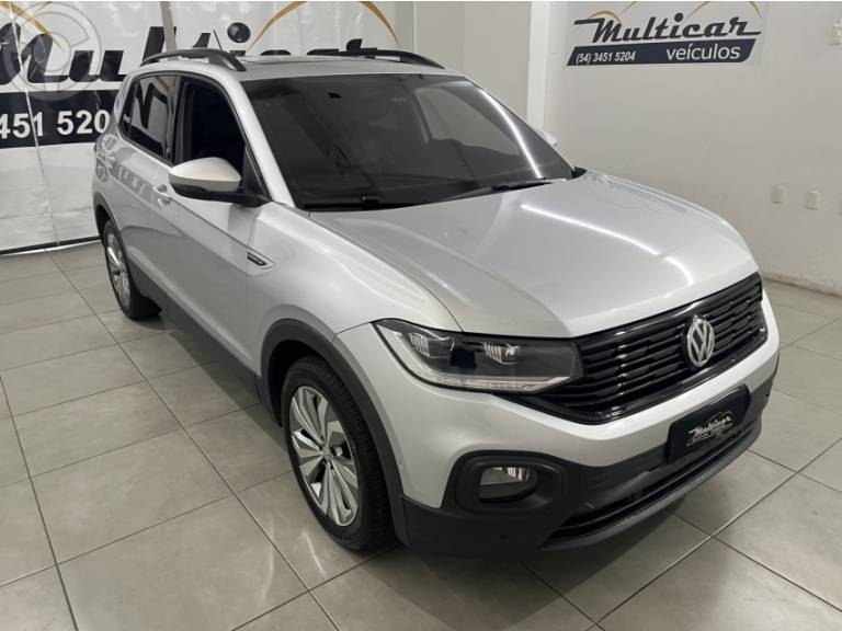 VOLKSWAGEN - T-CROSS 1.0 COMFORTLINE TSI FLEX 4P AUTOMÁTICO - 2020/2020 - PRATA - R$ 106.500,00