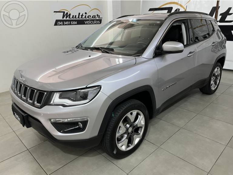 JEEP - COMPASS 2.0 16V DIESEL LONGITUDE 4X4 AUTOMÁTICO - 2020/2020 - PRATA - R$ 116.900,00