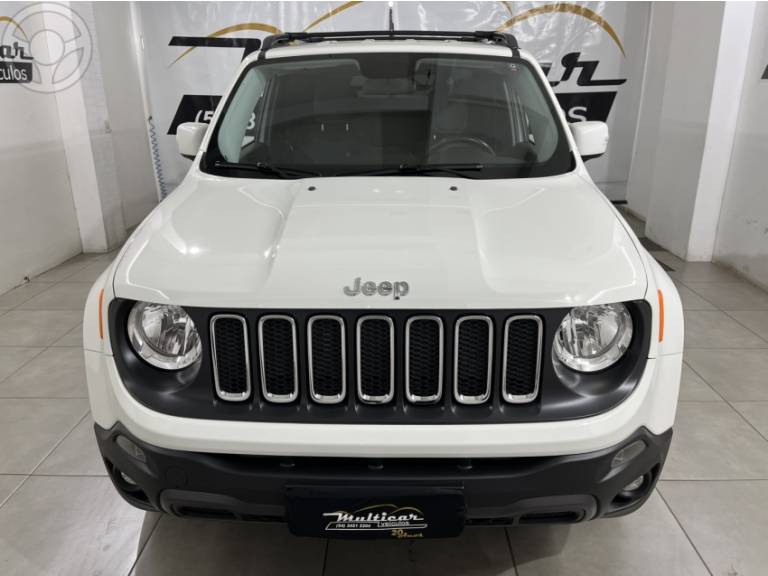 JEEP - RENEGADE 2.0 16V TURBO DIESEL LONGITUDE 4P 4X4 AUTOMÁTICO - 2017/2018 - BRANCA - R$ 88.900,00