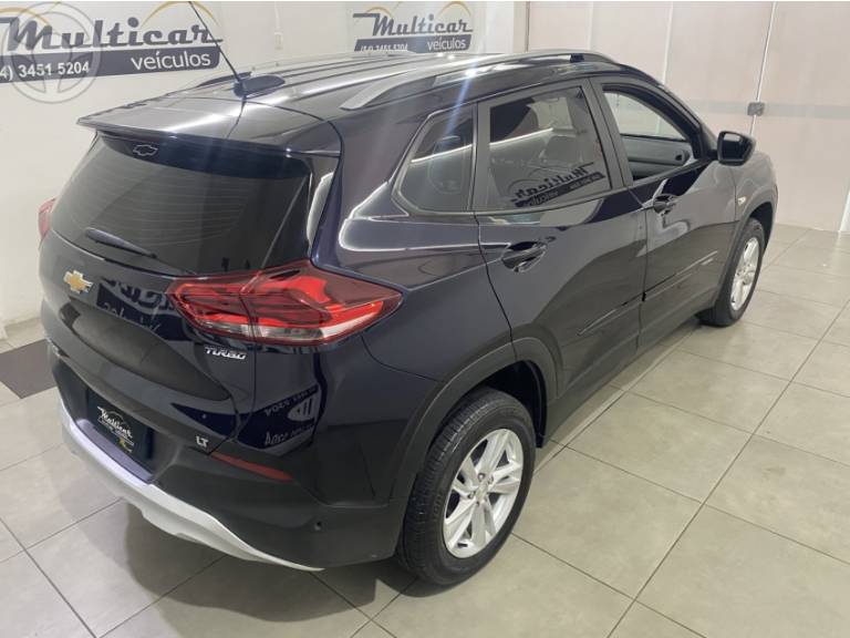 CHEVROLET - TRACKER 1.0 12V LT TURBO FLEX 4P AUTOMÁTICO - 2021/2021 - AZUL - R$ 94.900,00