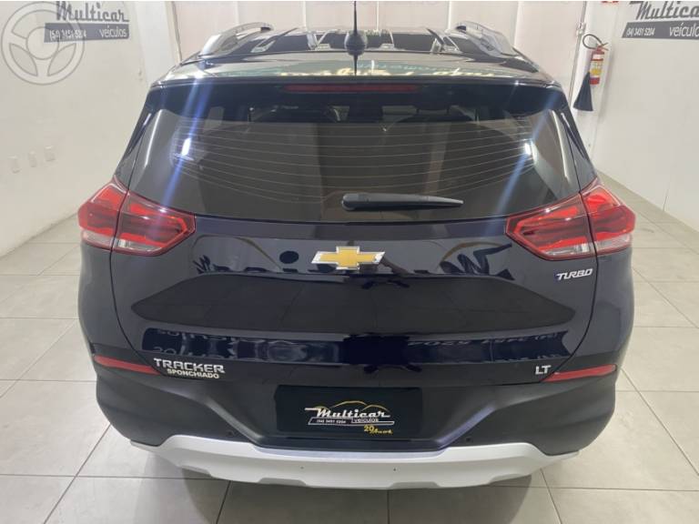 CHEVROLET - TRACKER 1.0 12V LT TURBO FLEX 4P AUTOMÁTICO - 2021/2021 - AZUL - R$ 94.900,00