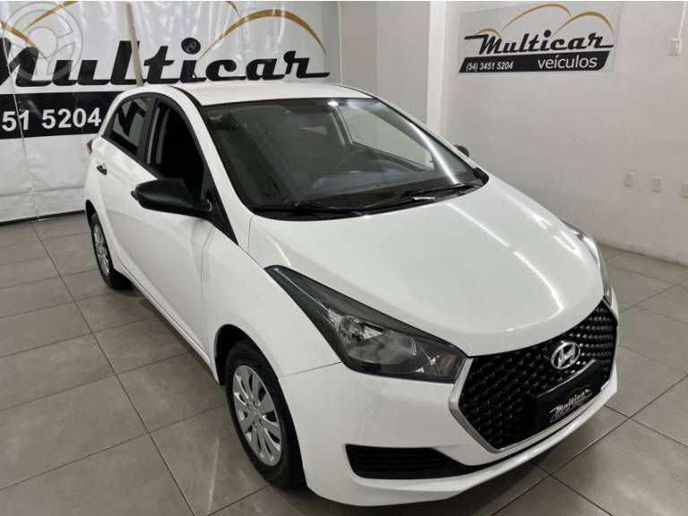 HYUNDAI - HB20 1.0 UNIQUE 12V FLEX 4P MANUAL - 2019/2019 - BRANCA - R$ 54.900,00