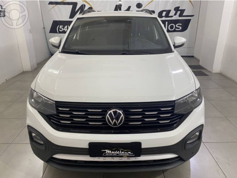 VOLKSWAGEN - T-CROSS 1.0 COMFORTLINE TSI FLEX 4P AUTOMÁTICO - 2021/2022 - BRANCA - R$ 109.900,00