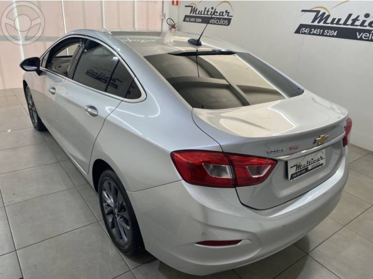 CHEVROLET - CRUZE 1.4 TURBO LTZ 16V FLEX 4P AUTOMÁTICO - 2018/2018 - PRATA - R$ 99.000,00