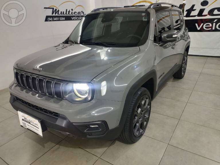 JEEP - RENEGADE 1.3 S T270 16V TURBO FLEX 4X4 4P AUTOMÁTICO - 2022/2022 - CINZA - R$ 127.900,00