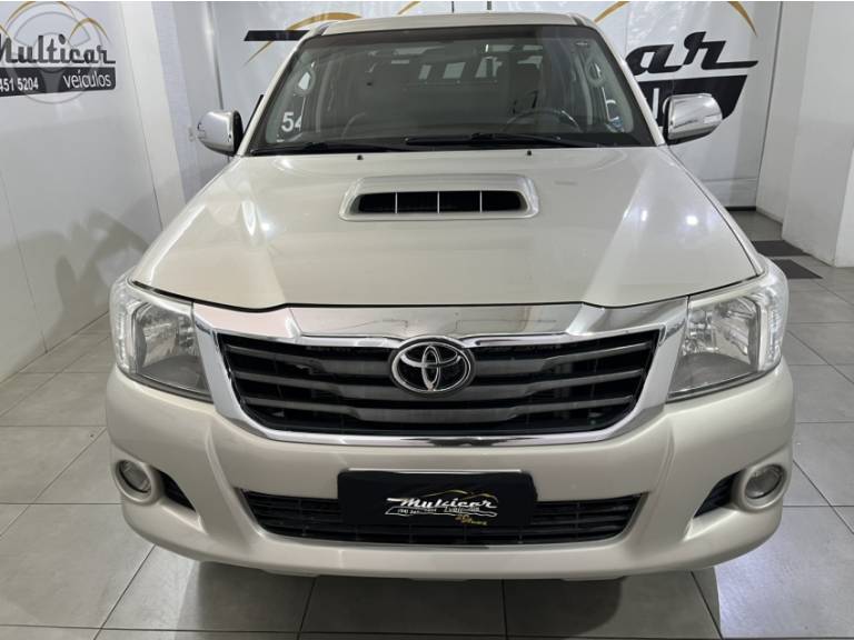TOYOTA - HILUX 3.0 SRV 4X4 CD 16V TURBO INTERCOOLER DIESEL 4P AUTOMÁTICO - 2012/2012 - PRATA - R$ 127.000,00
