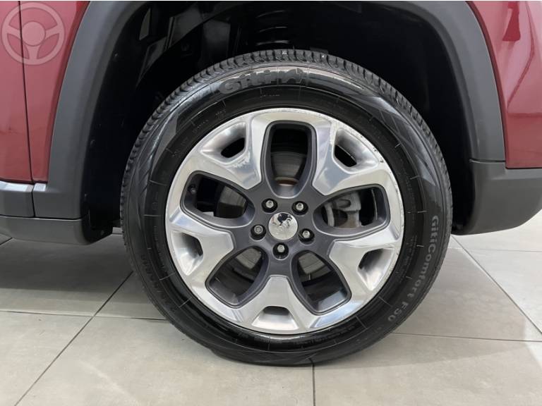 JEEP - COMPASS 2.0 16V DIESEL LIMITED 4X4 AUTOMÁTICO - 2018/2018 - BORDO - R$ 112.900,00