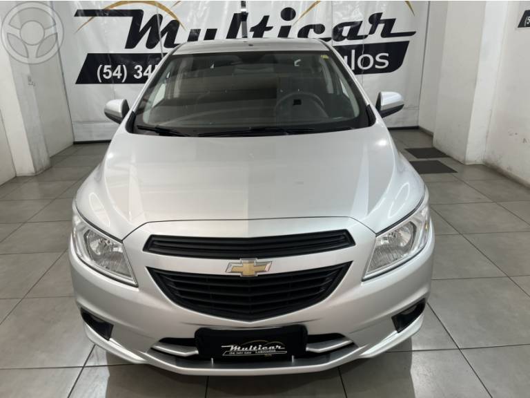 CHEVROLET - PRISMA 1.0 MPFI JOY 8V FLEX 4P MANUAL - 2017/2018 - PRATA - R$ 47.900,00
