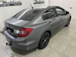 HONDA - CIVIC 1.8 LXS 16V FLEX 4P AUTOMÁTICO - 2012/2012 - CINZA - R$ 64.900,00